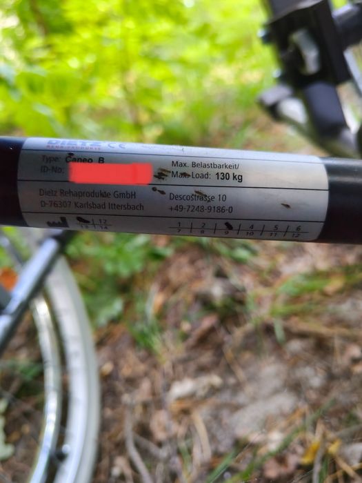 Wózek inwalidzki Dietz Caneo B