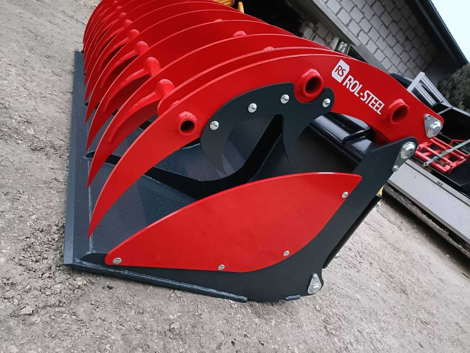 Łyżko krokodyl, ząb palony , mocny szuflo krokodyl do tura ładowarki!