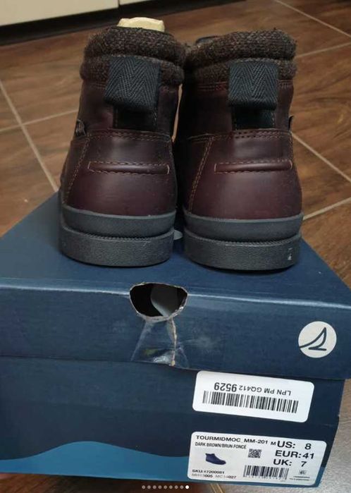 чоловічі черевики Sperry Tour Mid Moc Chukka Boot оригінал 41