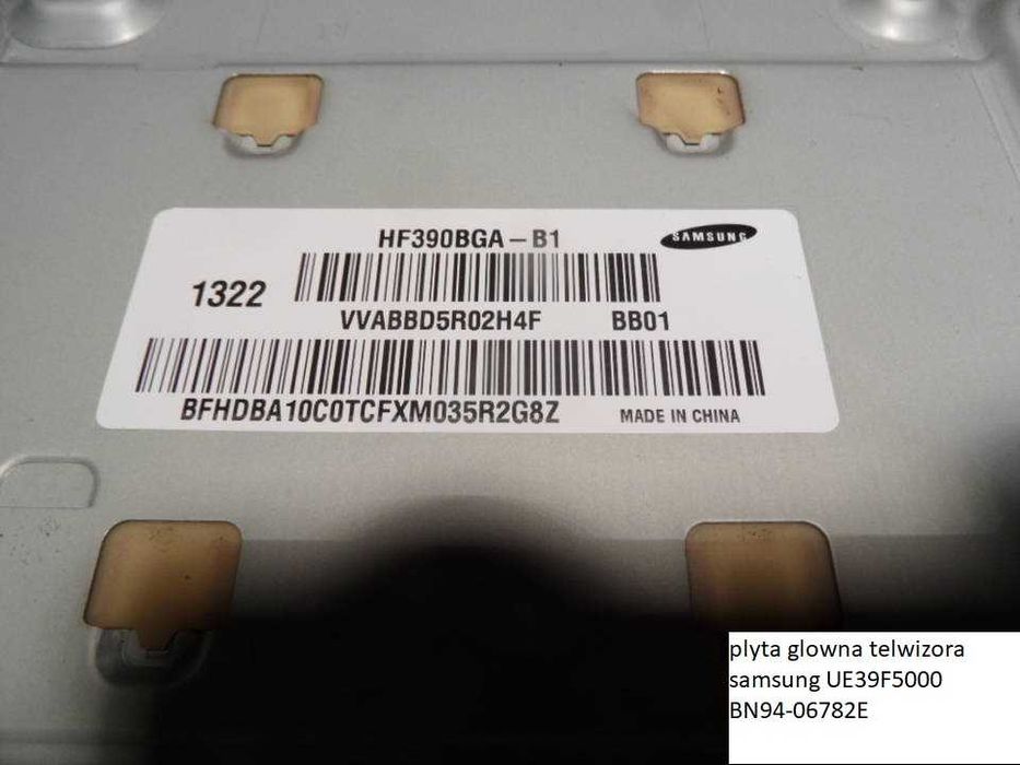 plyta glowna telwizora samsung UE39F5000