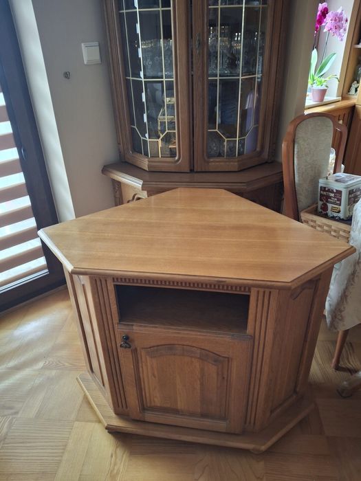 Szafka rogowa rtv dąb