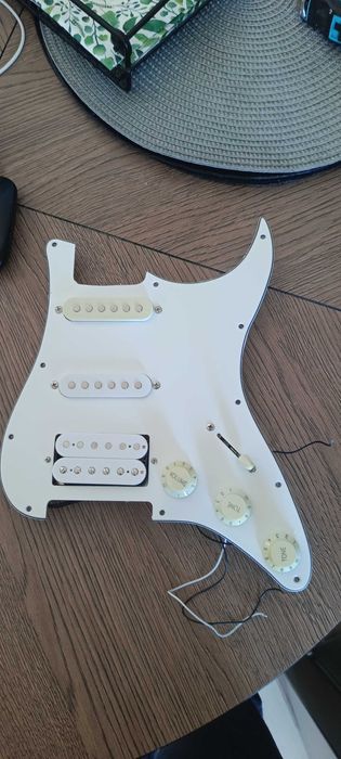 Pickguard Statocaster Washburn Fleor Humbucker Single