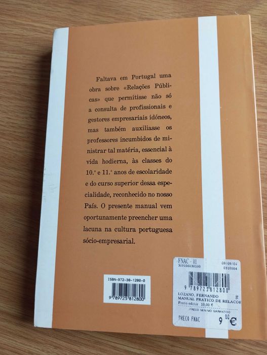 Manual Prático de Relações Públicas de Fernando Lozano