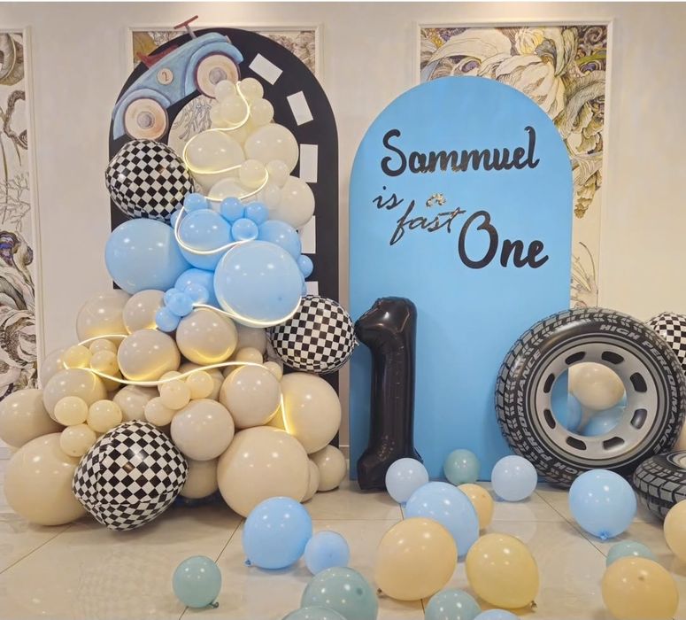 Ścianki balonowe ścianka do zdjęć urodziny chrzest  studniówka komunia