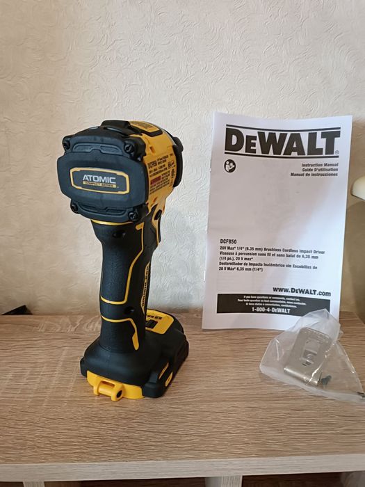 DeWalt 20v DCF850 Безщіточний шоруповерт Імпакт