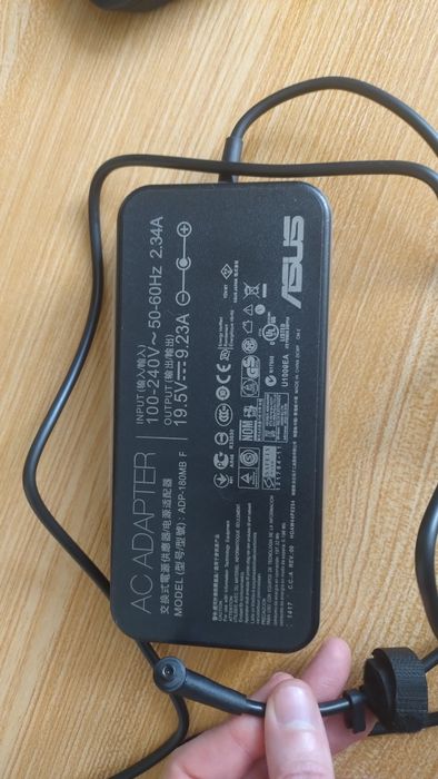 Блок живлення, зарядний пристрій для ноутбука 180W HP MSI ASUS DELL