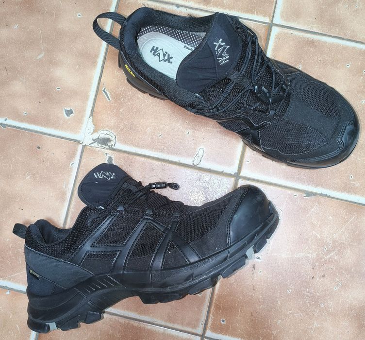 Защитные рабочие кроссовки HAIX BLACK EAGLE Safety gore tex  41-41.5р 27см.