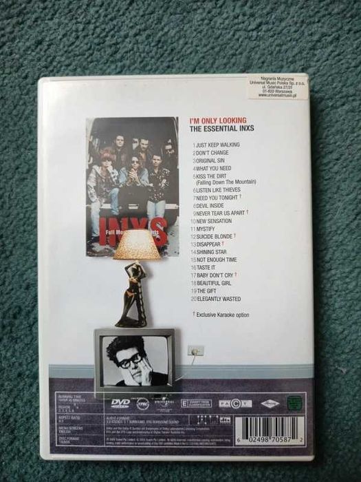 INXS - I'm Only Looking The Essential INXS na DVD