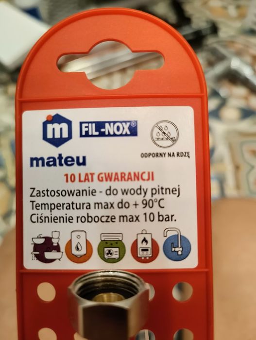 Wężyk do baterii umywalka,zlew