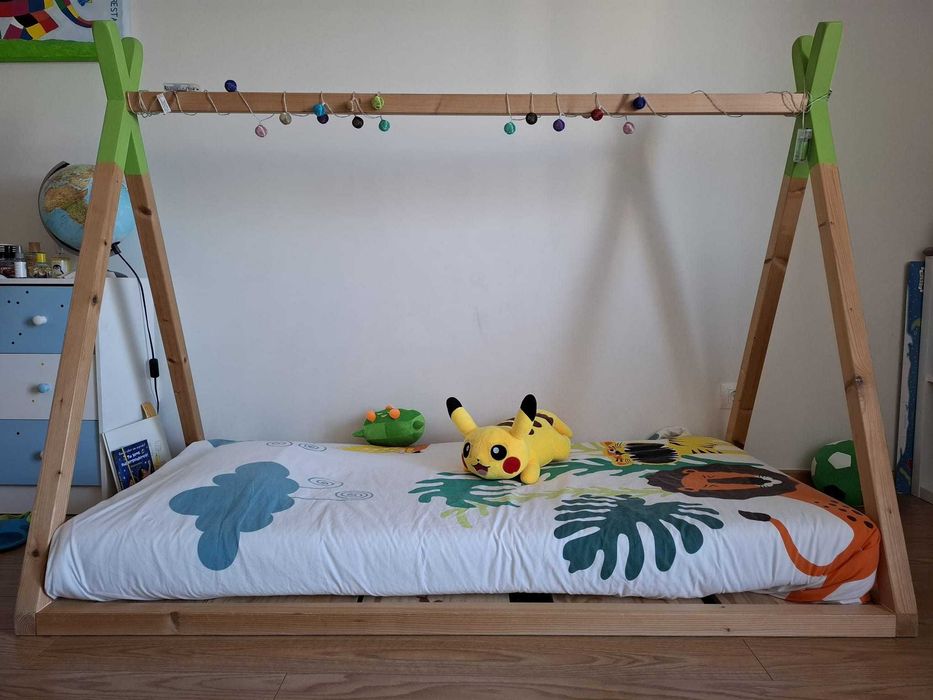 Cama Montessori - criança