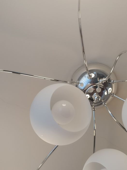 Lampa sufitowa pająk na 9 punktów zarowek E14