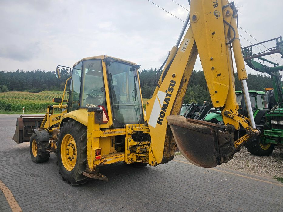 Koparko Ładowarka Komatsu WB 97 R