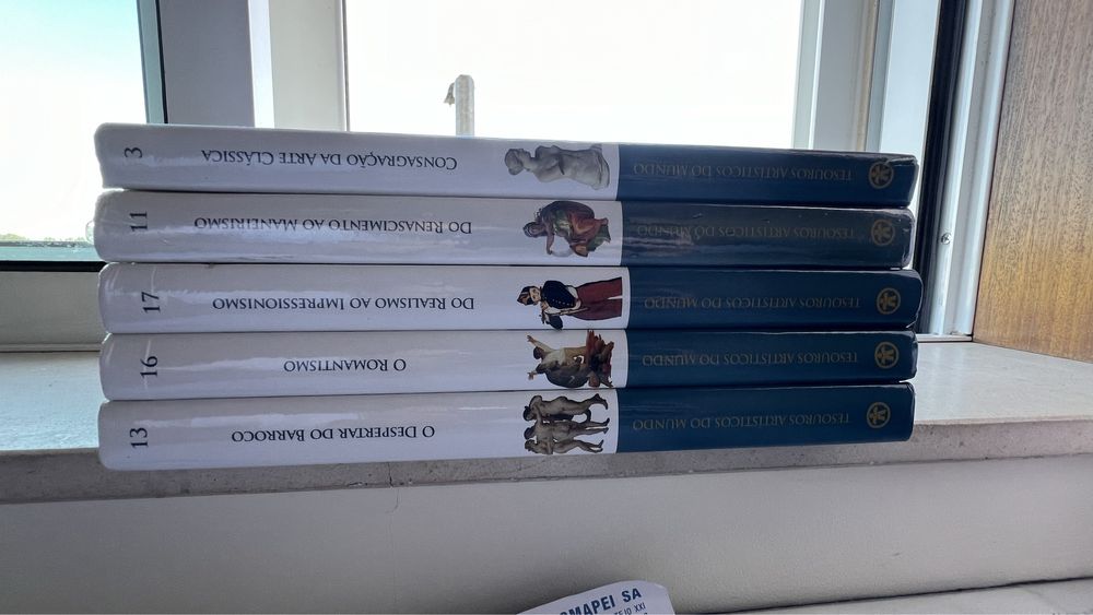 Coleção de livros “Tesouros artisticos do mundo”