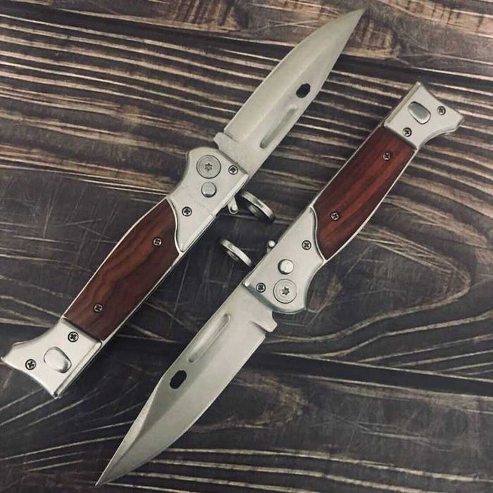 Bagnet nóż składany Ak47 ZSRR CCCP AK-47 AUTOMAT sprężynowy nowy