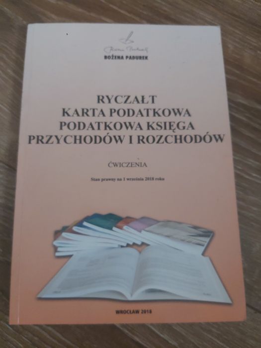 Ryczałt karta podatkowa podatkowa księga przychodów i rozchodów