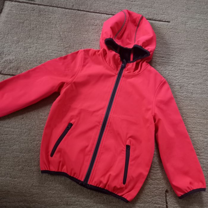 Kurtka softshell dla dziewczynki r.110