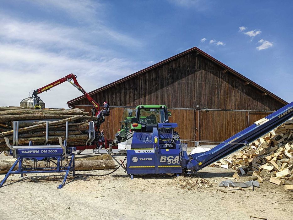 Piło-Łuparka do drewna TAJFUN POLSKA RCA 500 PRO - PROMOCJA !