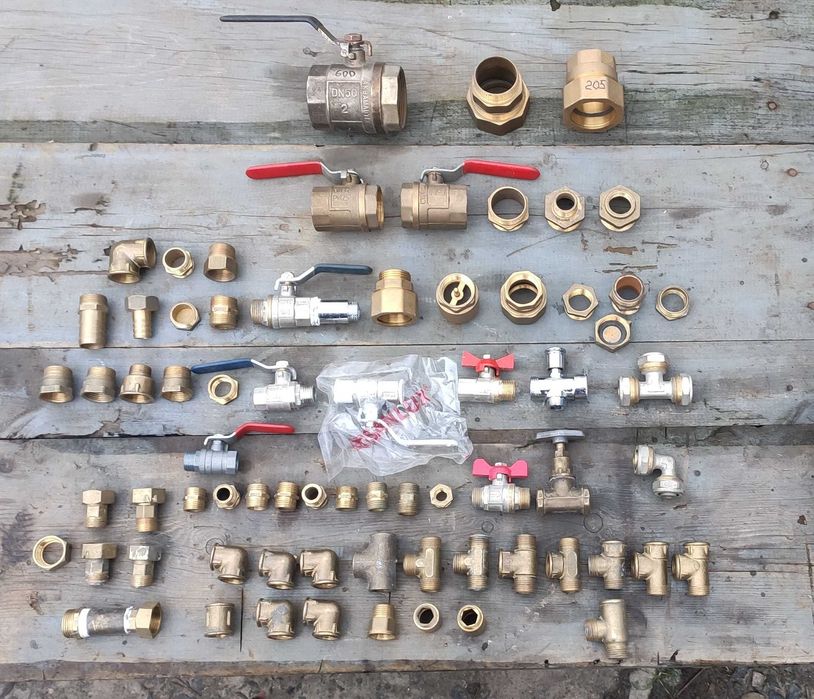Розпродаж Кранів кульових DN15 -DN50. Фітингів ППР.