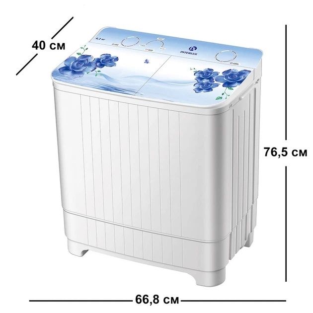 Пральна машина напівавтоматична Interlux ISWM-2162B