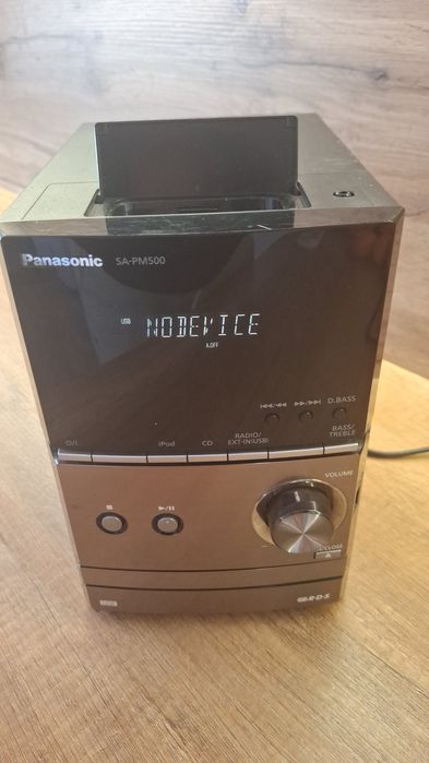 Wieża panasonic bez głośnikķw