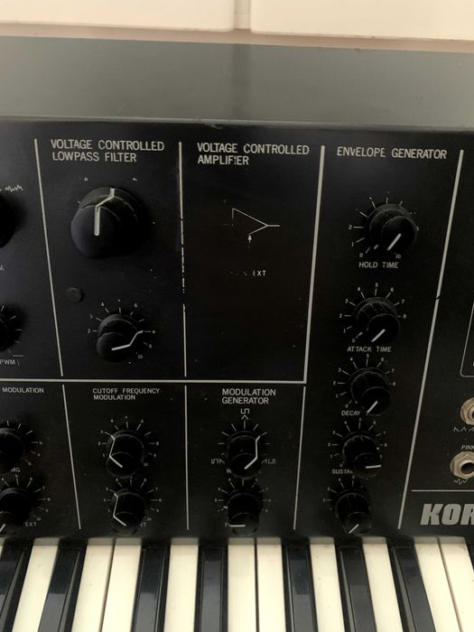 Korg MS-10 Sintetizador / Synth - Vintage 1978 - Teclado