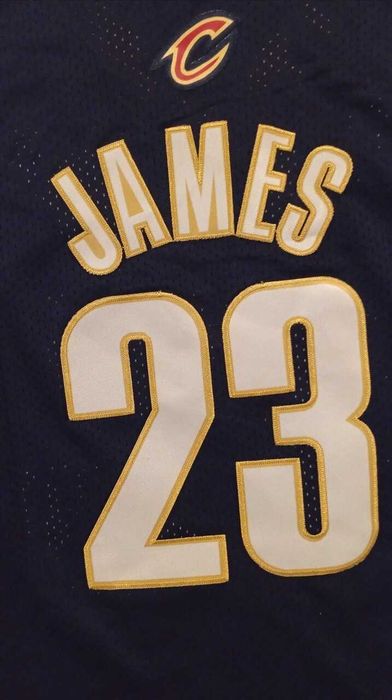 LeBron James Cavaliers Jersey Adidas Nowa Metka NBA Retro M koszykówka czarny czerwony