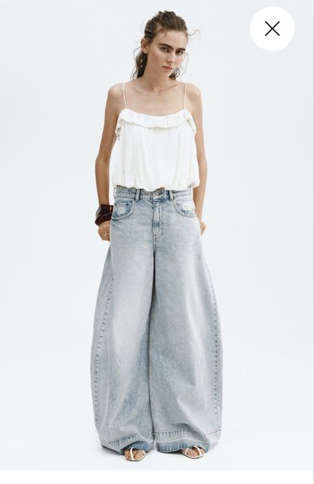 H&m джинси широкі баггі