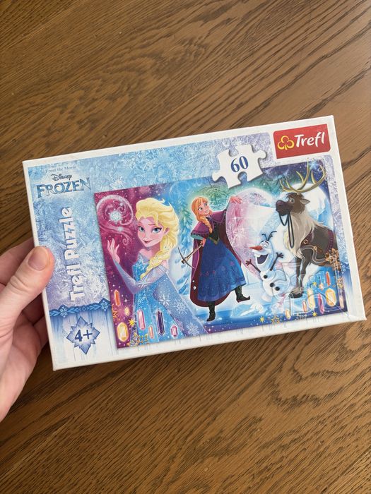 Puzzle Trefl 4+ Disney Frozen 60 szt Kraina Lodu