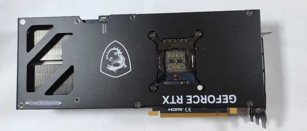 RTX 4080 Super MSI Gaming X Slim. Идеал. ПЛОМБА