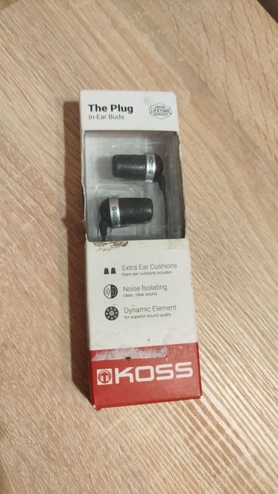 Koss the Plug дротові навушники