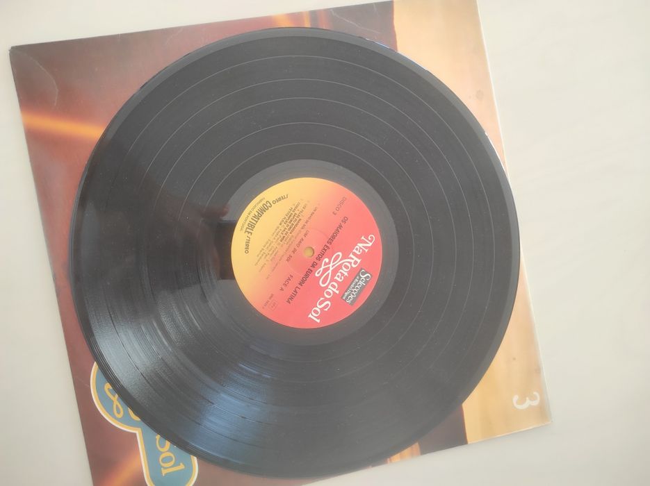 Disco Vinil - Um Raio de Sol - Êxitos Europa Latina