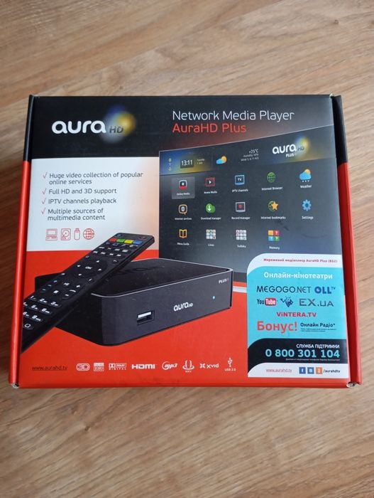 Андроид приставка АURA.