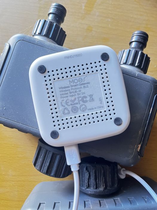 MOES- 2 Programadores Automaticos de Rega de 2 vias + HUB