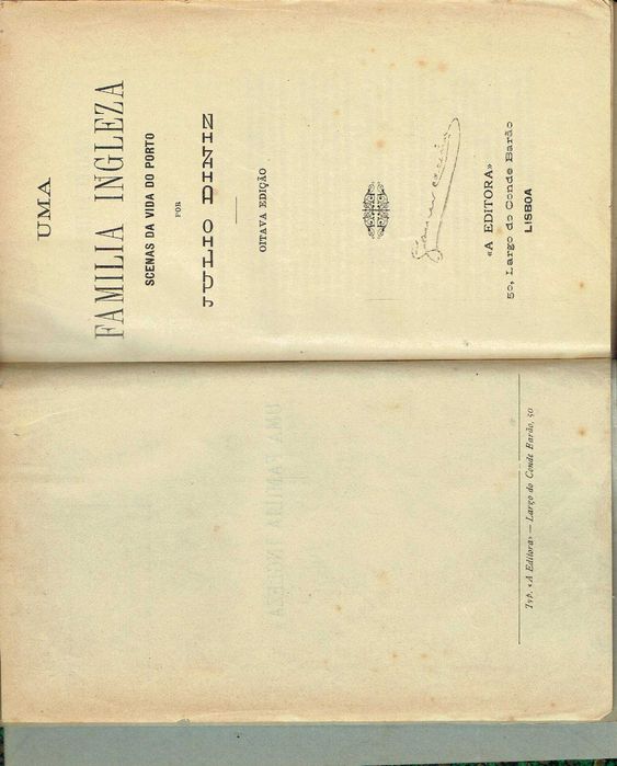 11842

Uma Família inglesa
de Júlio Dinis