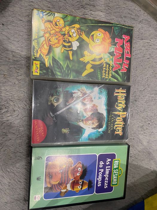 Cassetes VHS como novas