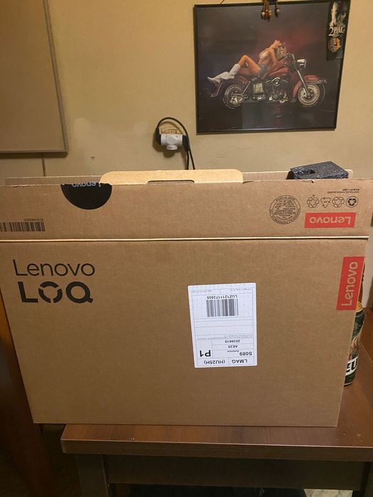 Laptop Lenovo LOQ ryzen 7 rtx 4070 24 GB ram