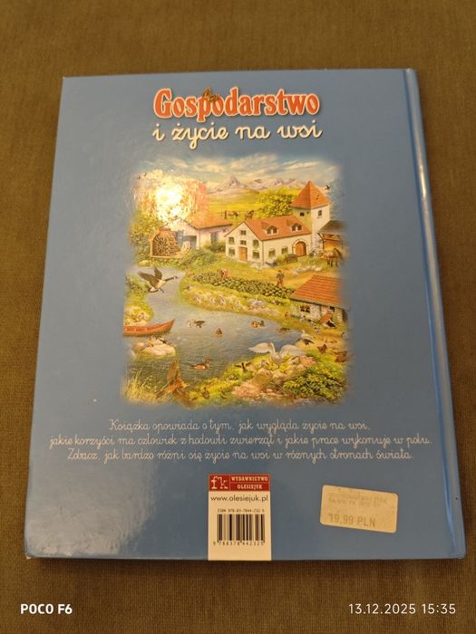 Książka Gospodarstwo i życie na wsi. Wyd. Olesiejuk