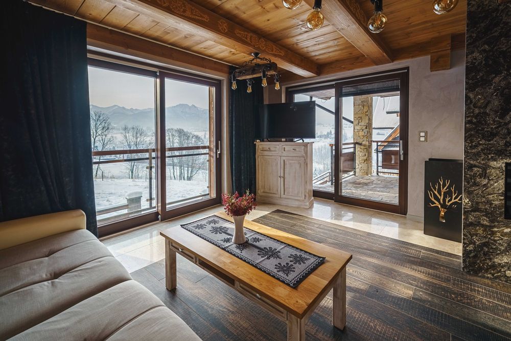 TatrApart | Apartamenty 6 osób | Cały dom 20 osób (3 apartamenty) | Zakopane | Jacuzzi | Sauna | Widok | Bilard
