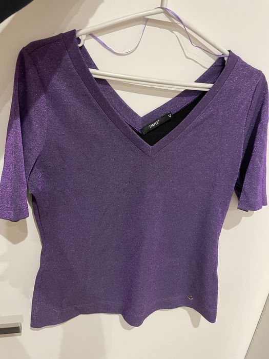 Śliczna bluzeczka damska Simple r42 fioletowa