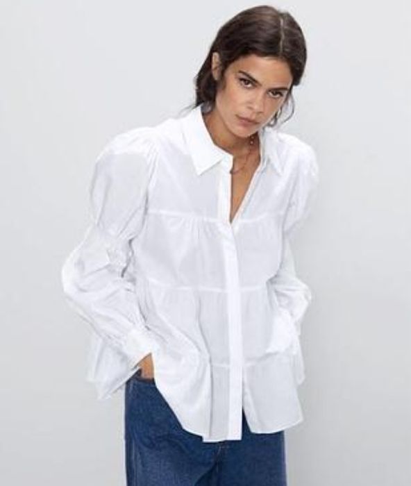 Сорочка біла оверсайз Tommy H.,сорочка жіноча бренд