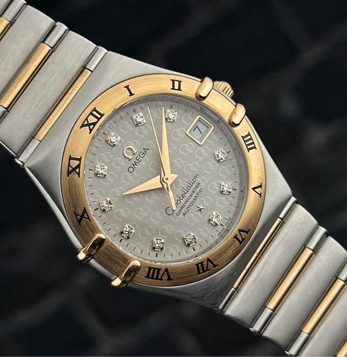Omega Constellation 50th Monogram  Rose Gold - Diamonds