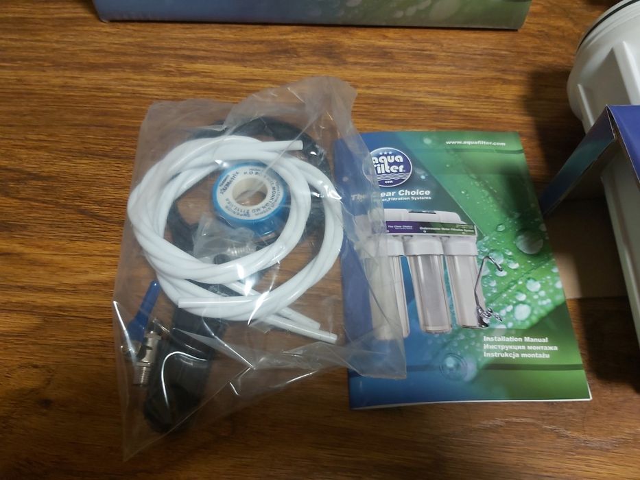 Система фильтрации воды. Фильтры для воды. Набір фільтрів.