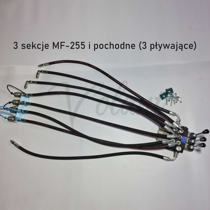 Rozdzielacz 3 Sekcyjny Ursus 3512 MF 255 MF3 Zewnętrzny 3xPływająca