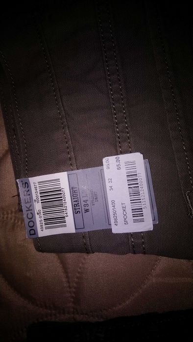 Calças Homem das marcas DOCKERS e WRANGLER (originais)