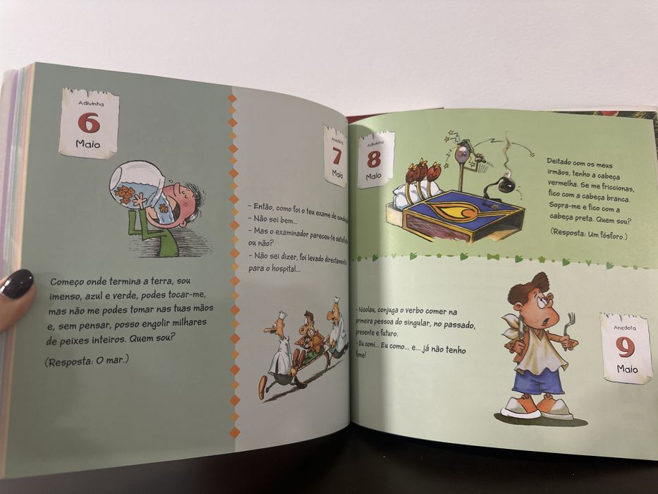 Livros de anedotas e adivinhas