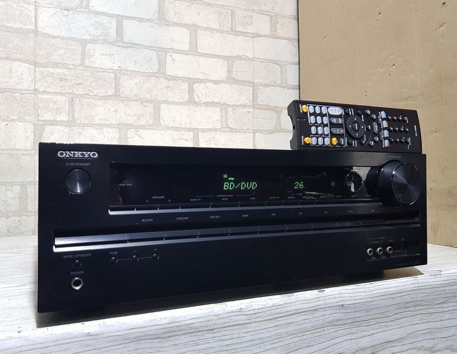 Пульт!5.1AV ресивер Onkyo TX-SR309,5х100Вт,HDMI,USB,3D,б/у з Німеччини