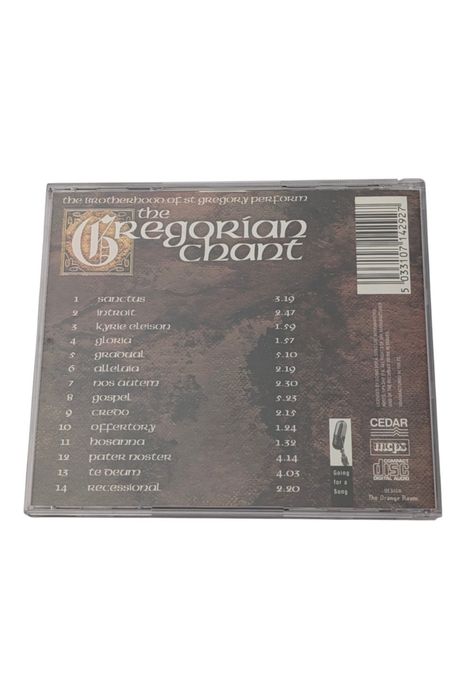 CD The Gregorian Chant