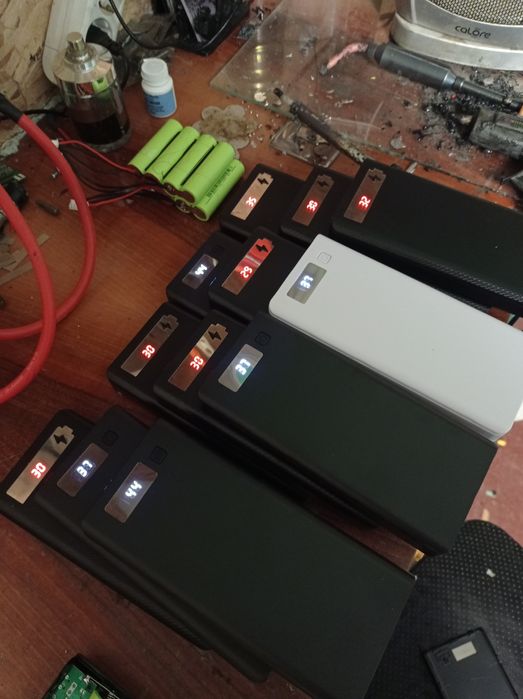 Poverbank 24тис упс батарея  павербанк зарядка 18650 акумулятор 21700