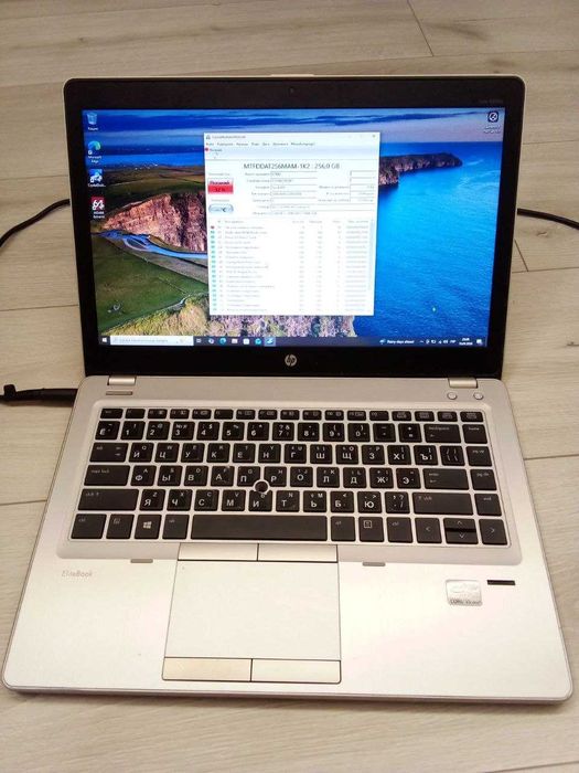 HP EliteBook Folio 9470m — бізнес ультрабук (метал, SSD)