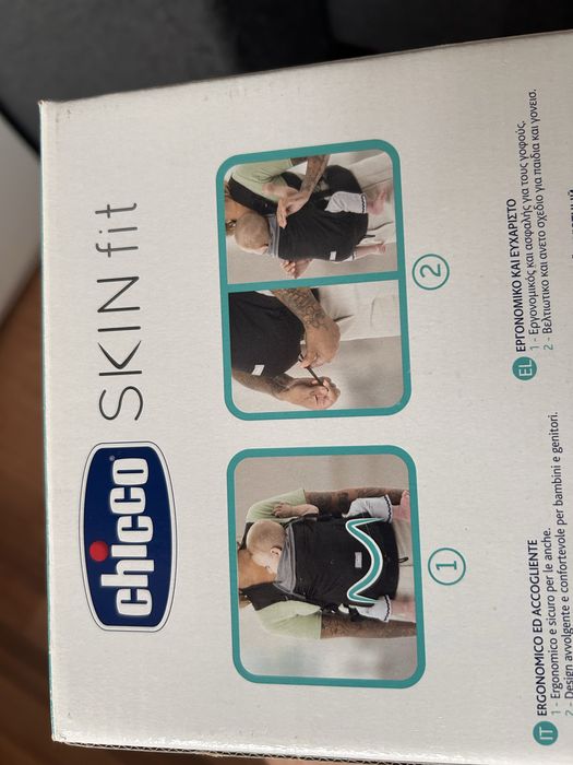 Слінг сумка-кенгуру Chicco Skin Fit Новий до 9 кг